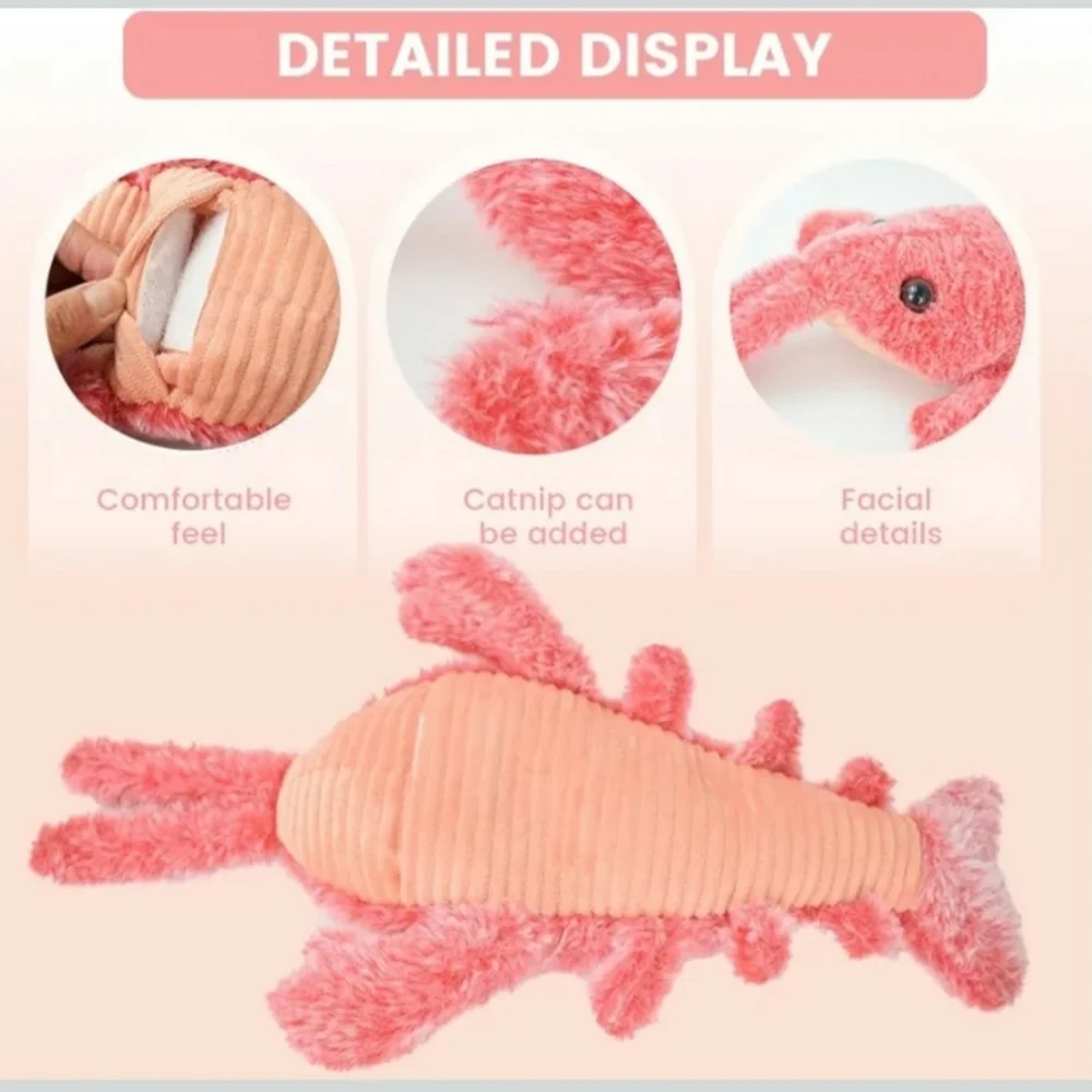 Bega Pet Floppy Lobster Rechargeable Pet Toy
